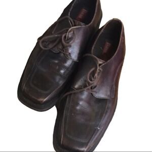 Bass mens leather lace up shoes excellent condition